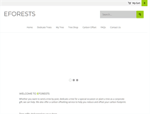 Tablet Screenshot of futureforests.co.uk